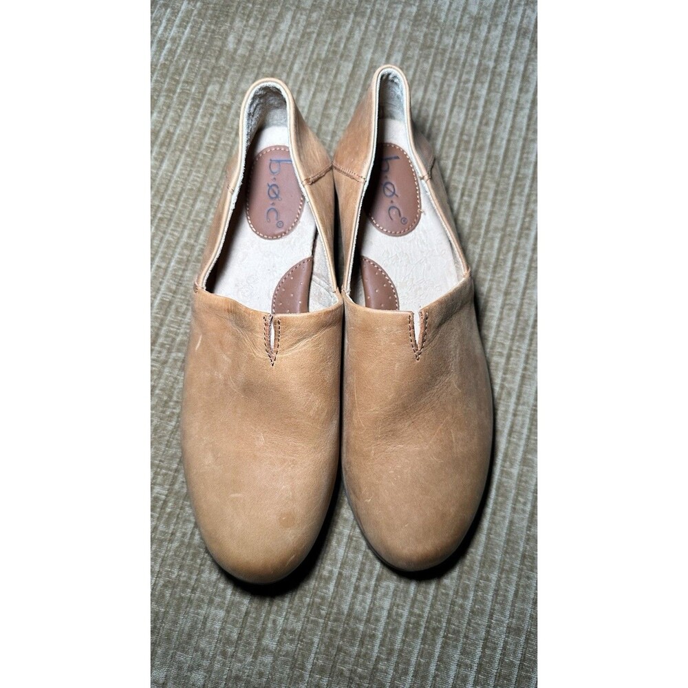 B.o.c Born Concepts Suree Leather  Women’s Loafers Size 9 M Tan Comfort  Flats - Picture 3 of 8